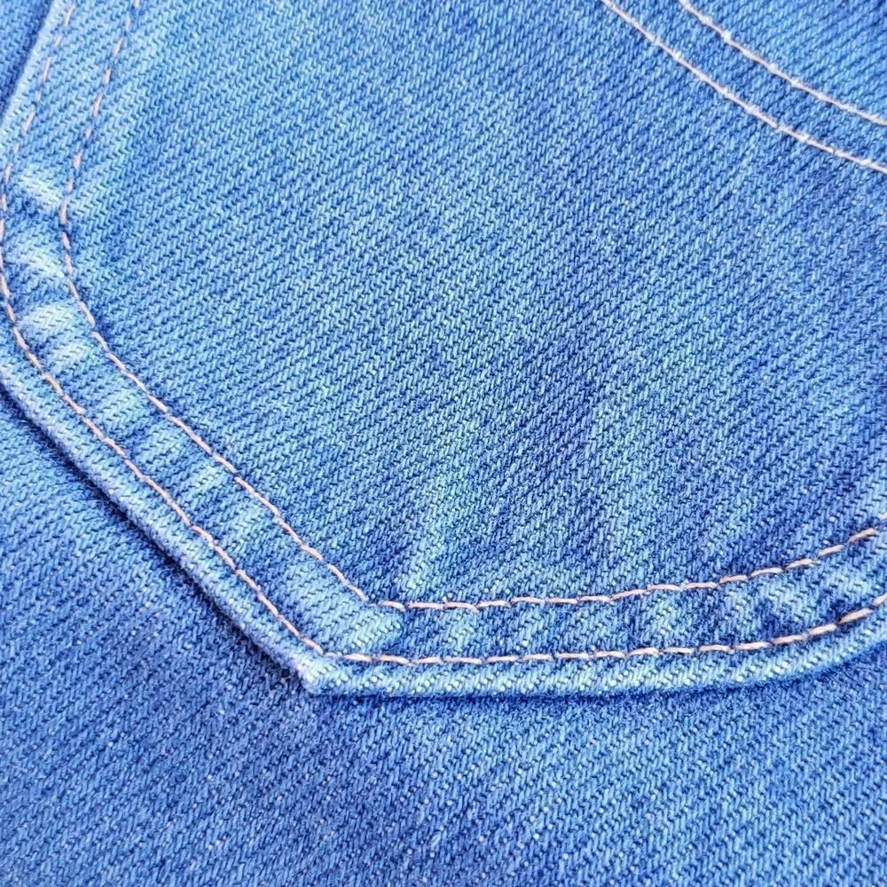 Vintage 1990s Bright Blue Lee Jeans Sz 10 Slim